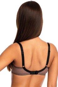 Bella Misteria 38-78 Nocny Kwiat Biustonosz miękki, czarny