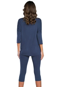 Italian Fashion Mandala r.3/4 sp.3/4 Nocna piżama, granat