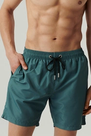 Atlantic KMB-223  Kostium kąpielowy bermudy, szmaragdowy