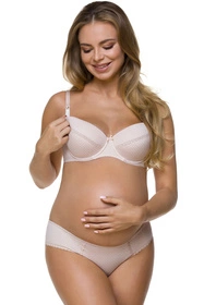 Lupo 1732 Biustonosz do karmienia, beż