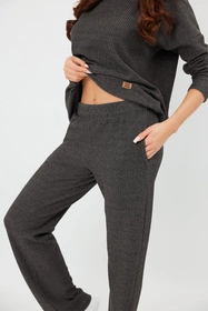 Italian Fashion Avira dł.r. dł.sp. Komplet bluza+spodnie, c.melanż