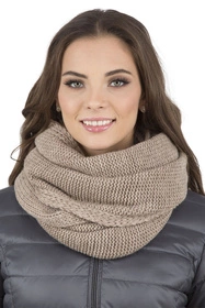 Vivisence 7103 Szalik lub apaszka komin, beżowy