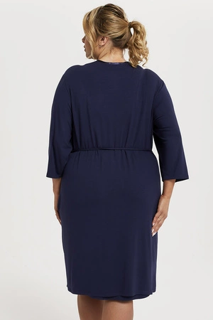 Italian Fashion Song r.3/4 Nocna szlafrok, granat