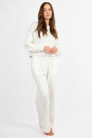 Dkaren DK-K-B23 Komplet bluza+spodnie, ecru