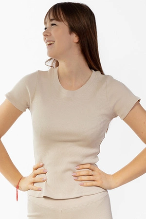 Dkaren Halima-Kpl Komplet legginsy + bluzka, beż