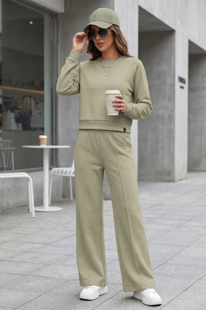 Vivisence 9004 Bluza nierozpinana, oliwkowy
