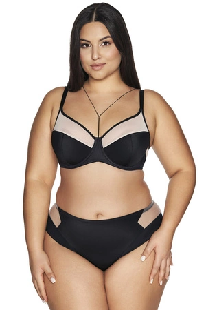 Ava 2135/B Viva Majtki brazyliany, black