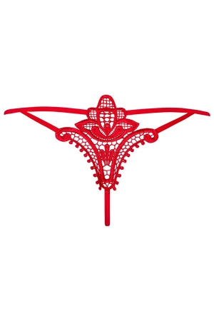 Obsessive Luiza thong Majtki stringi, czerwony