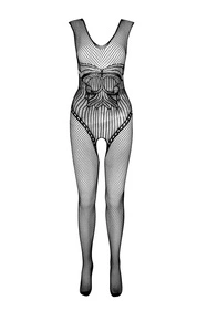 Passion ECO BS003 Body bodystocking, black