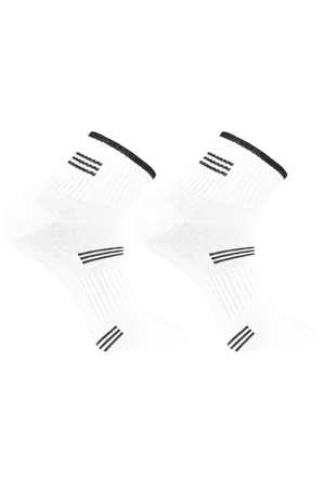 Moraj CSM200-071 Skarpety za kostk�, patt 1-white