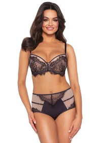 Ava 2007 Jardin Biustonosz push-up, cold espresso