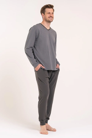 Moraj PDM4600-021 Nocna piżama, dark grey