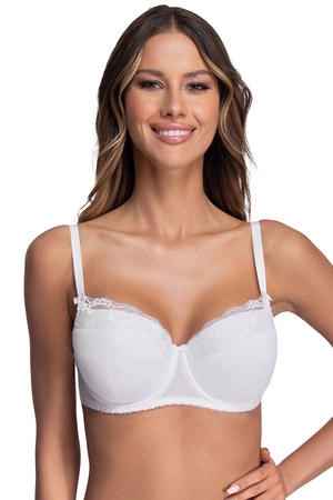Ava 2112 Azalea Biustonosz usztywniany, white