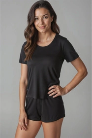 Vivisence 2201 Nocna koszulka, czarny