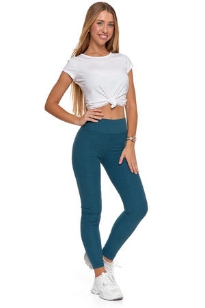 Moraj RDL1800-014 ocieplane Legginsy klasyczne, green