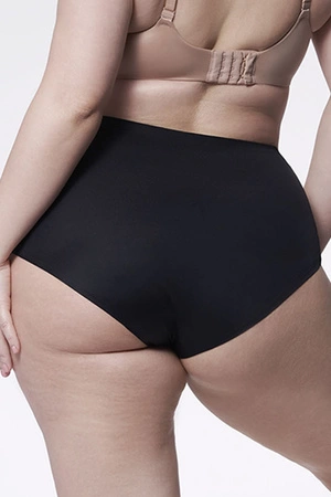 Julimex Opal panty Majtki wysokie figi, czarny
