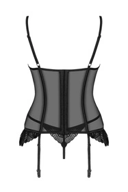 Obsessive Serena Love corset Gorset sexy, czarny