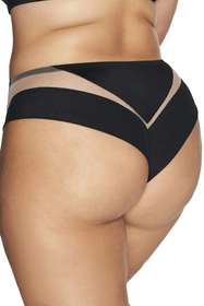 Ava 2136/B Viva Majtki brazyliany, black