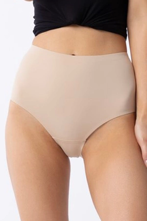Julimex Amber Maxi Majtki wysokie figi, beżowy
