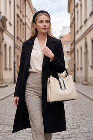 Vivisence T0029 Torebka do ręki, beżowy