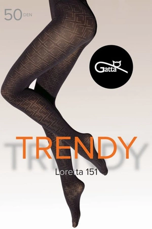 Gatta Loretta 151 50 DEN Wyrób pończoszniczy rajstopy, nero