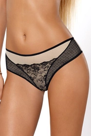 PariPari Imi Majtki stringi, black-beige