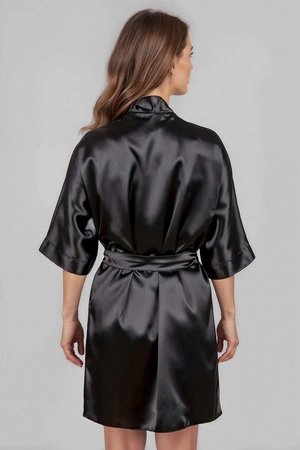 Vivisence 5033 Nocna szlafrok, czarny