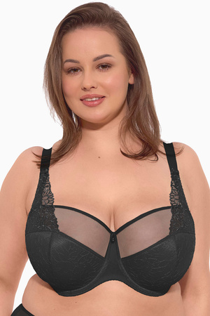 Gaia 1300M Maja Maxi Biustonosz p�usztywniany, czarny