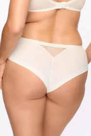 Gaia 1284B Aida Majtki brazyliany, ecru-mokka