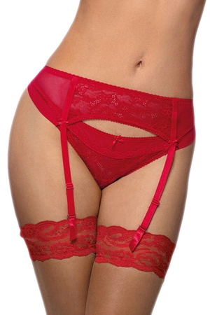 Vena VPP-118/1118 Pas do pończoch niski, czerwony