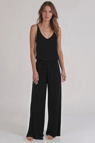 Vivisence 2046 Nocna komplet top + spodnie, czarny