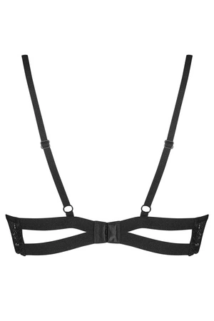 Obsessive Nutris bra Biustonosz braletka, czarny