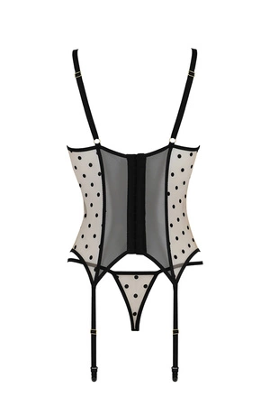 Passion Marina corset Gorset sexy, beige