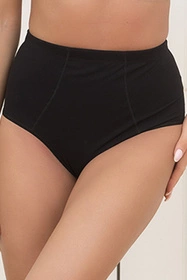 Italian Fashion Futura maxi Majtki figi modelujące, czarny