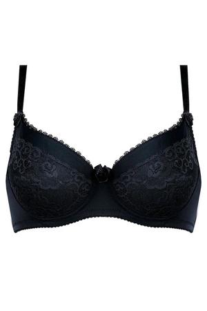 Unikat Inga Biustonosz usztywniany, czarny