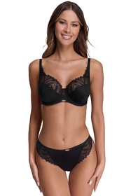 Ava 2106/B Yasemin Majtki brazyliany, black