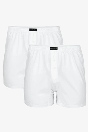 Atlantic 2BMB-003 2-pack Majtki bokserki, biały