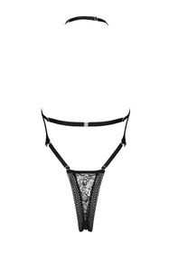 Obsessive Xenita teddy Body sexy, czarny