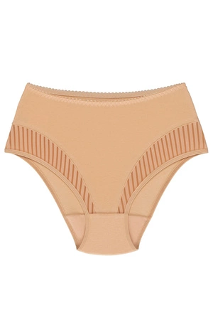 Wol-Bar Eco-QI Majtki wysokie figi, beżowy