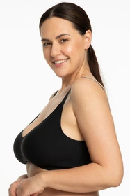 Julimex Jelly Bra Comfort Biustonosz braletka, czarny