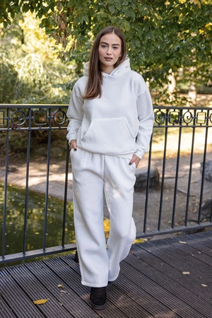 Dkaren DK-K-B9 Komplet bluza+spodnie, ecru