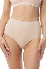 Julimex Amber Brasil Maxi Majtki wysokie brazyliany, beżowy