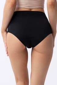 Julimex Amber Maxi Majtki wysokie figi, czarny