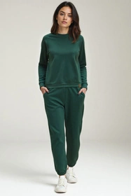 Vivisence 9204kmpl Komplet bluza+spodnie, zielony