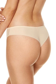 Gorteks Zara/S Majtki stringi, beżowy