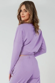 Italian Fashion Madri dł.r. Bluza nierozpinana, lila