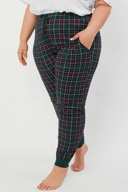 Italian Fashion Foggia dł.sp. Spodnie dres, druk/zielony