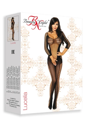 Beauty Night Lucelia bodystocking BN6589 Body bodystocking, black