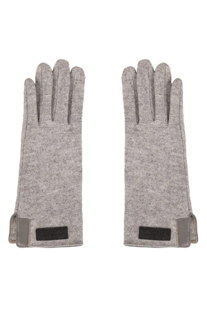 Vivisence 7214 Rękawiczki dzianinowe, grey