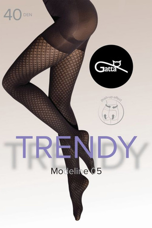 Gatta Modeline 05 40 DEN Wyr�b po�czoszniczy rajstopy, nero